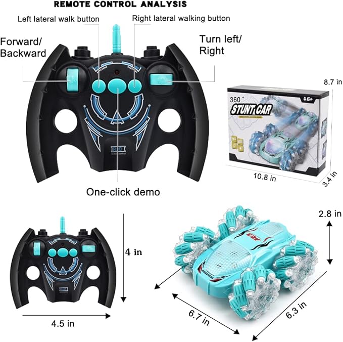 Stunt Storm Remote Control Stunt Car