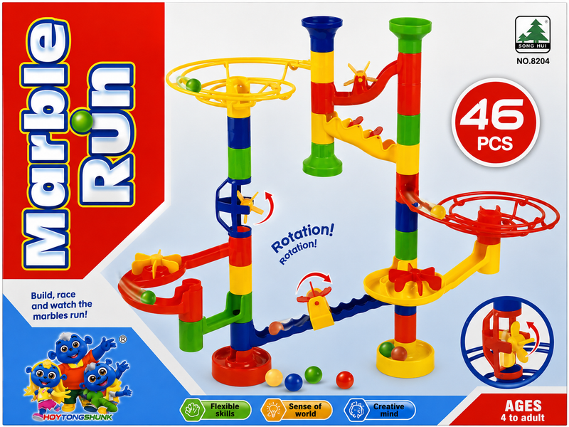46PCS Marble Run Building Set – NO.8204