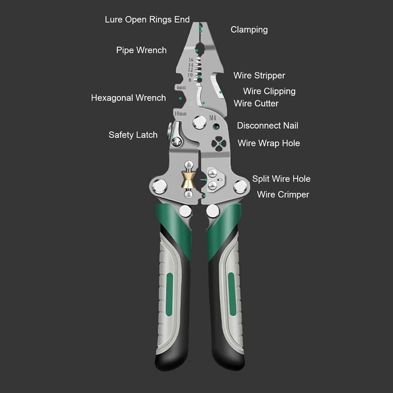 Multi-Functional Wire Stripper Pliers