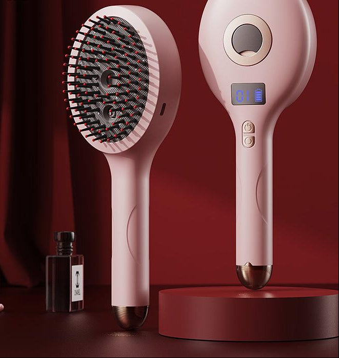 Electric Massage Spray Comb – 3-in-1 Hair Care Brush