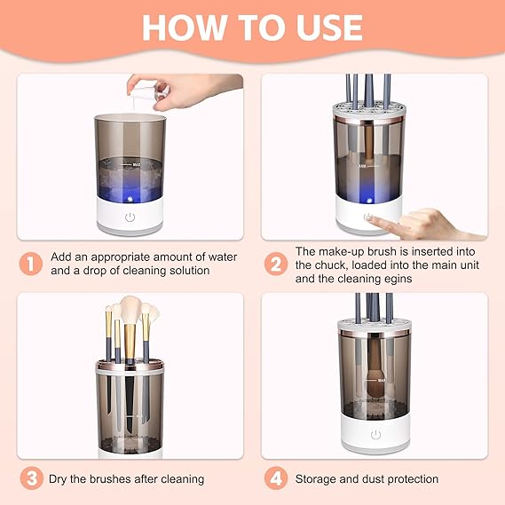Electric Makeup Brush Cleaner & Dryer