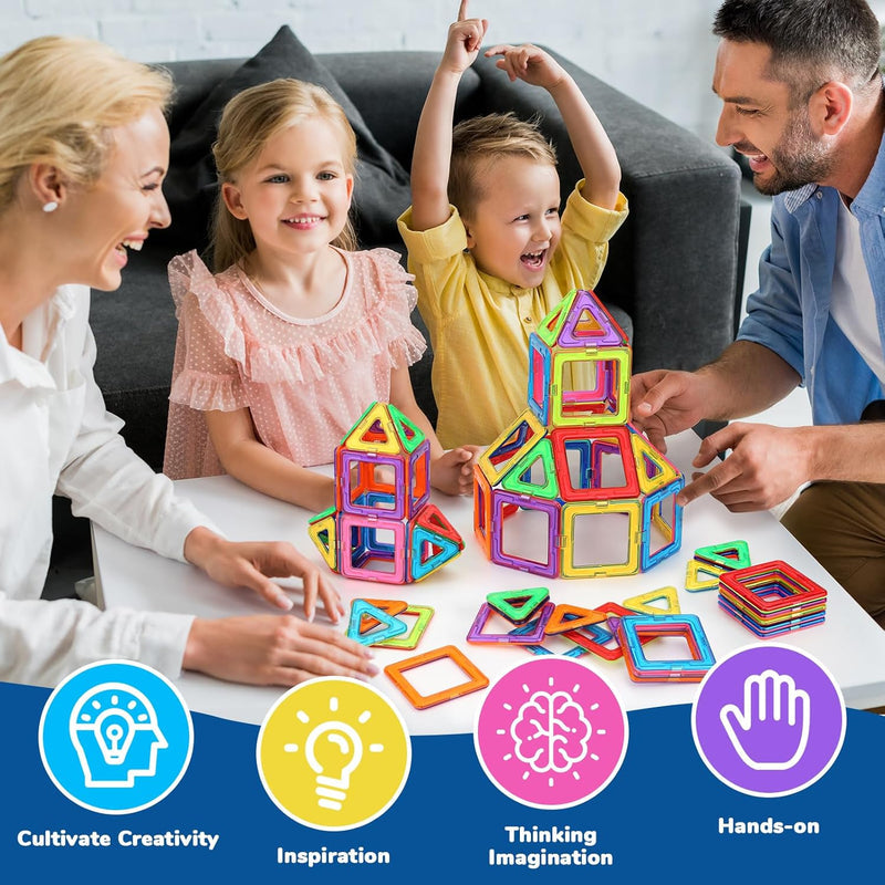 JIANDJA STEM Magnetic Building Blocks – 42PCS