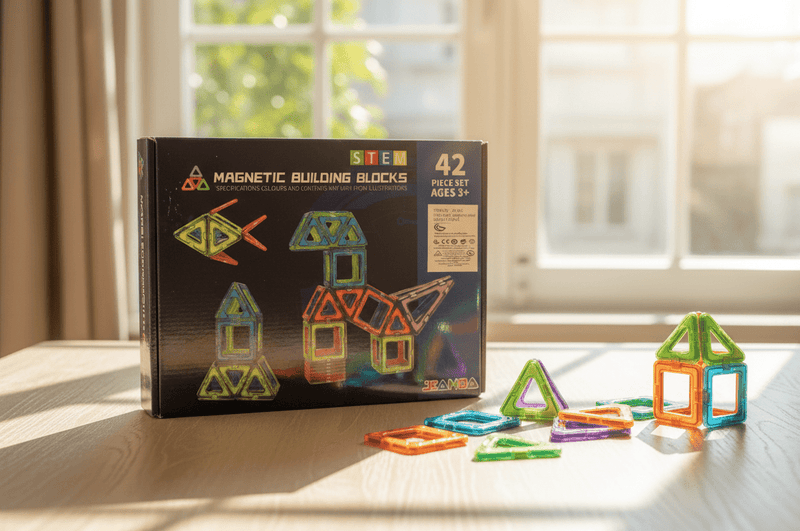 JIANDJA STEM Magnetic Building Blocks – 42PCS