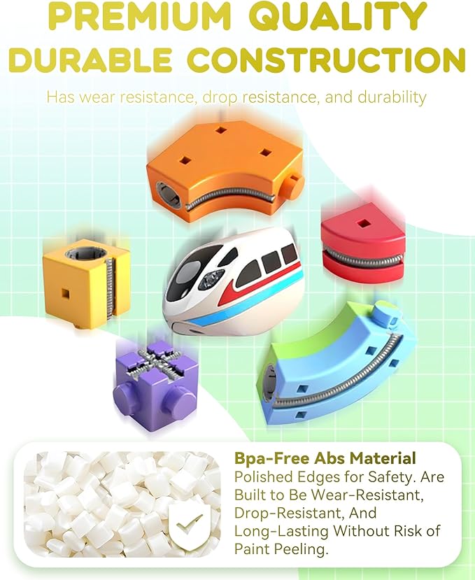 Magnetic Modular Track Car Set